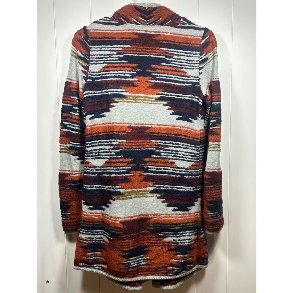 Lucky Brand Southwestern Aztec Print Open Front Cardigan, Women's xs - Picture 4 of 4